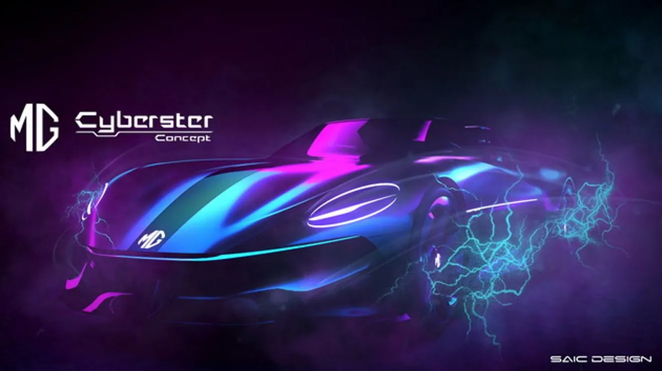 MG Cyberster: adelanto del nuevo roadster eléctrico británico