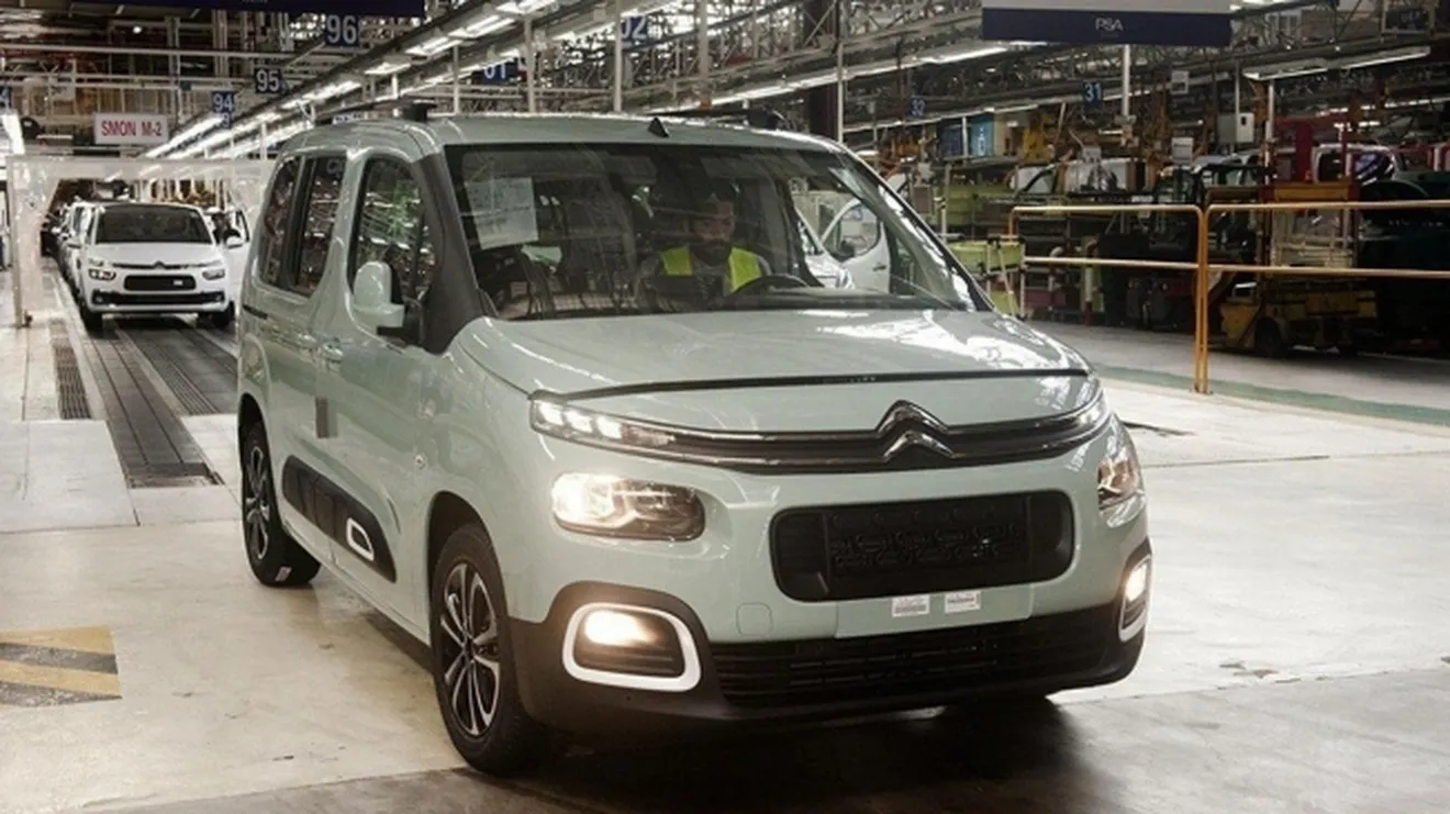 Producción del Citroën Berlingo en España