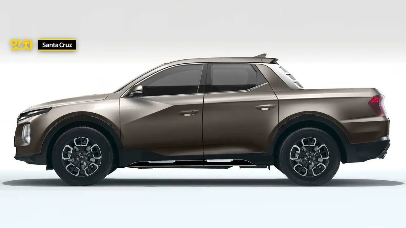 Este es el aspecto definitivo del futuro Hyundai Santa Cruz pick-up