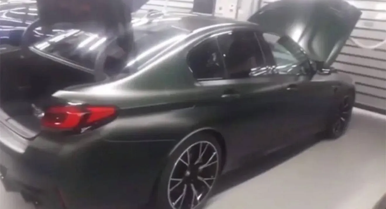¡Al descubierto! El nuevo BMW M5 CS filtrado al completo en vídeo