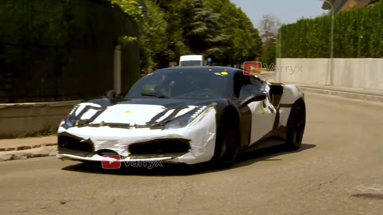 Una mula de Ferrari revela el sonido del nuevo V6 híbrido [vídeo]