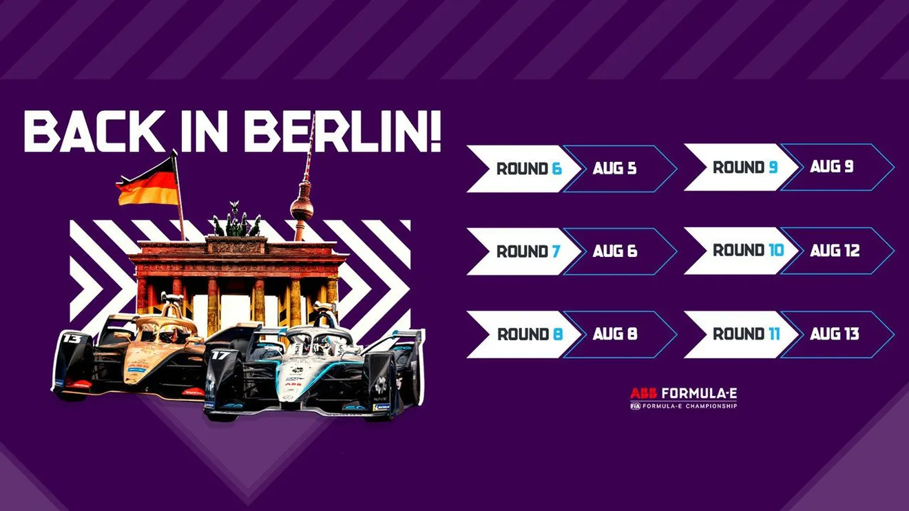 La Fórmula E finaliza su 'Season Six' en Berlín con seis carreras en nueve días