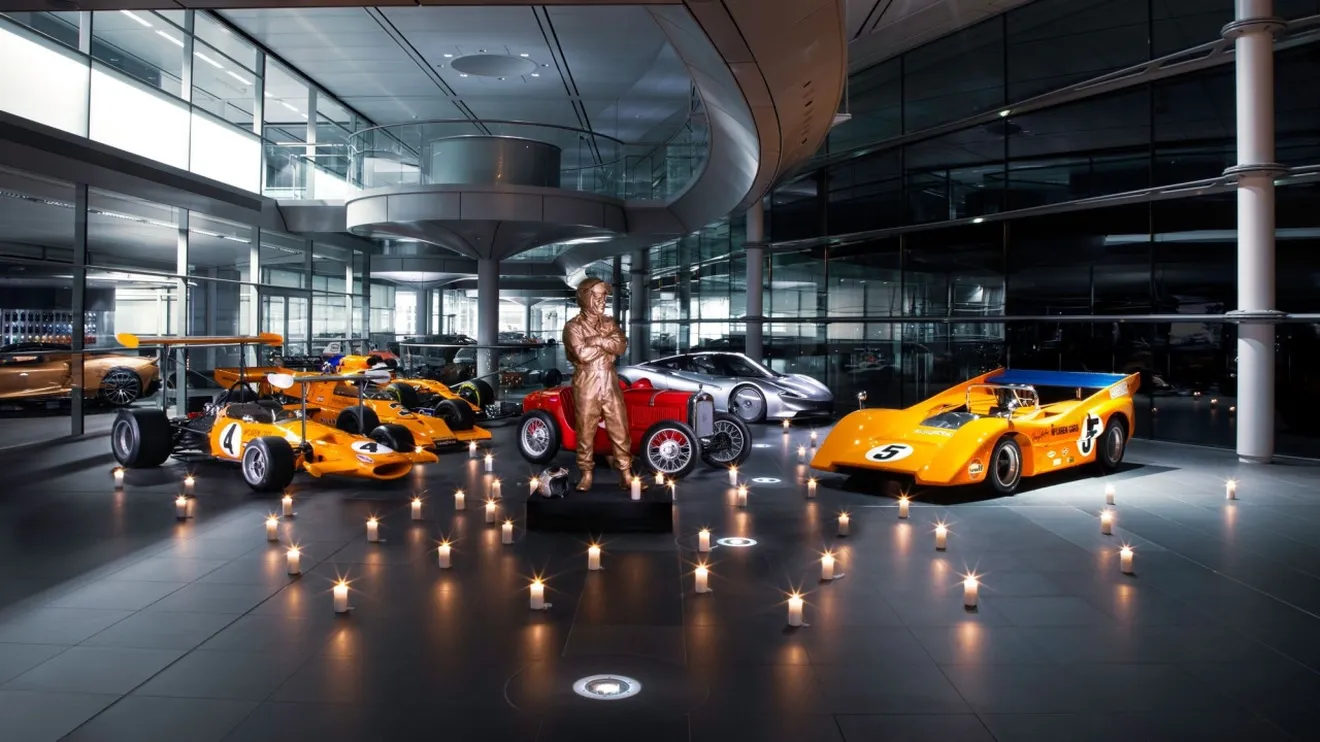 McLaren homenajea a su fundador en el 50º aniversario de su muerte