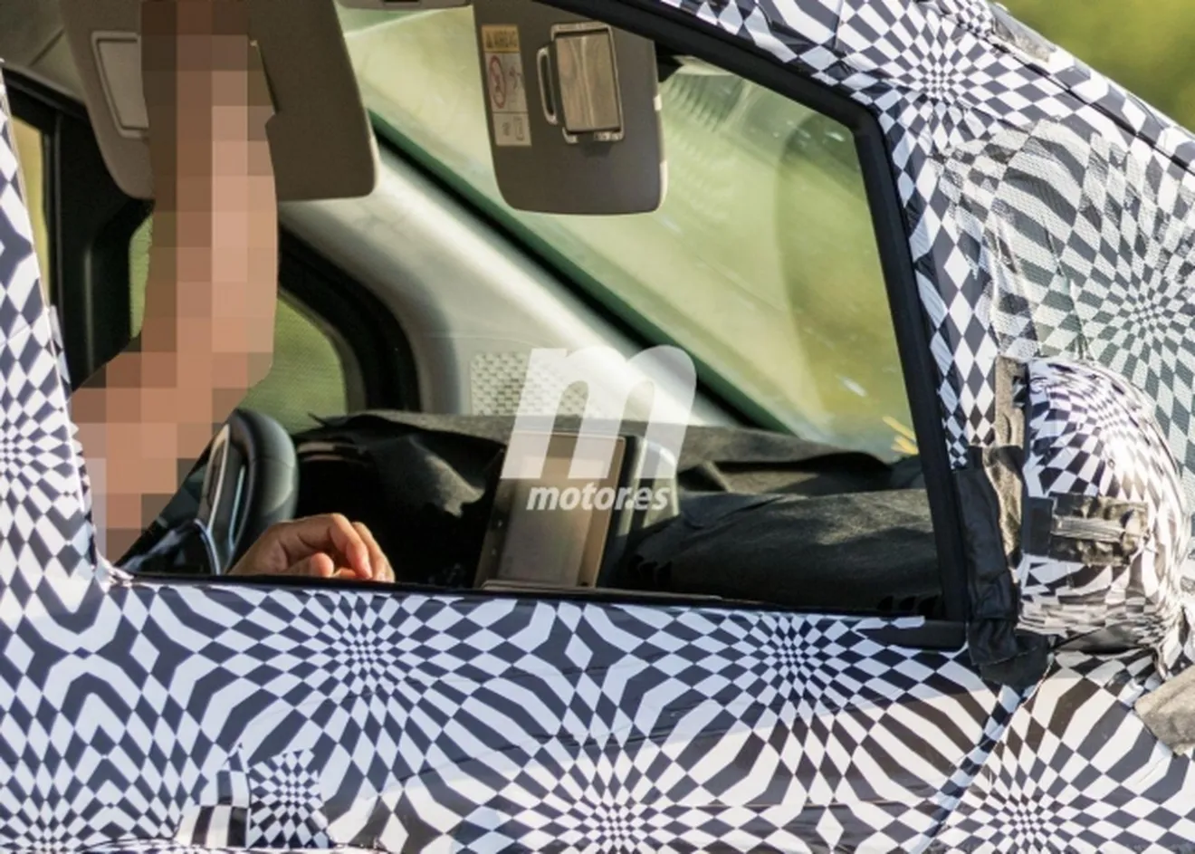 Renault Kangoo 2021 - foto espía interior