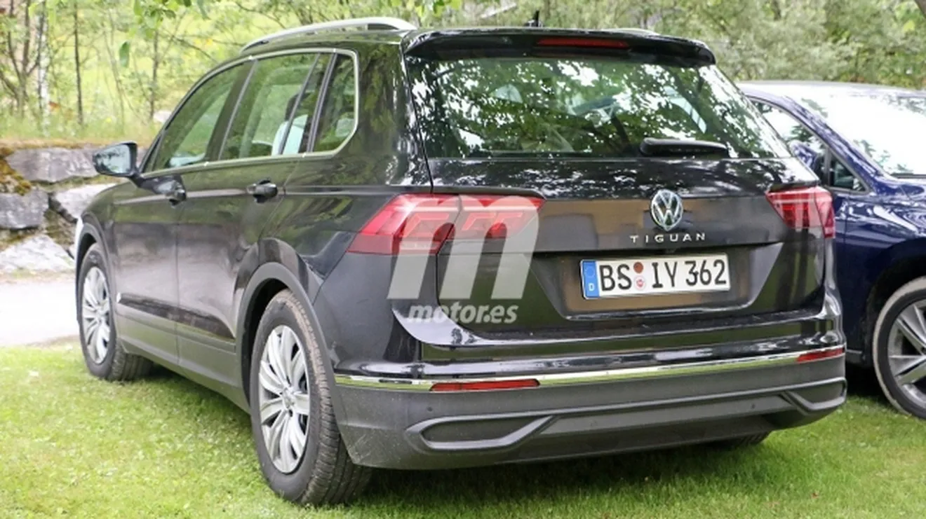 Volkswagen Tiguan 2021 - foto espía posterior