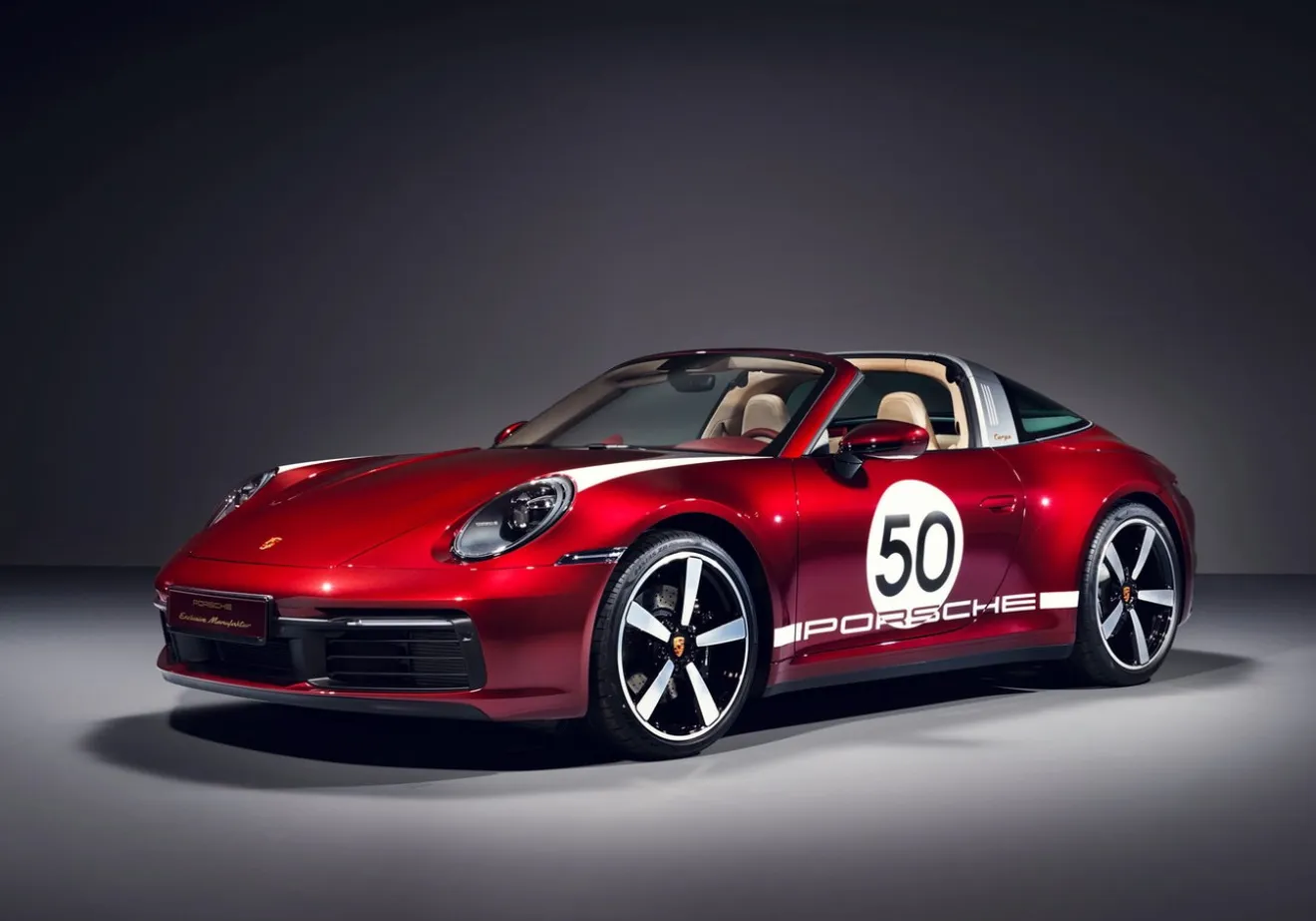 Porsche presenta el nuevo 911 Targa Heritage Design Edition de sabor retro