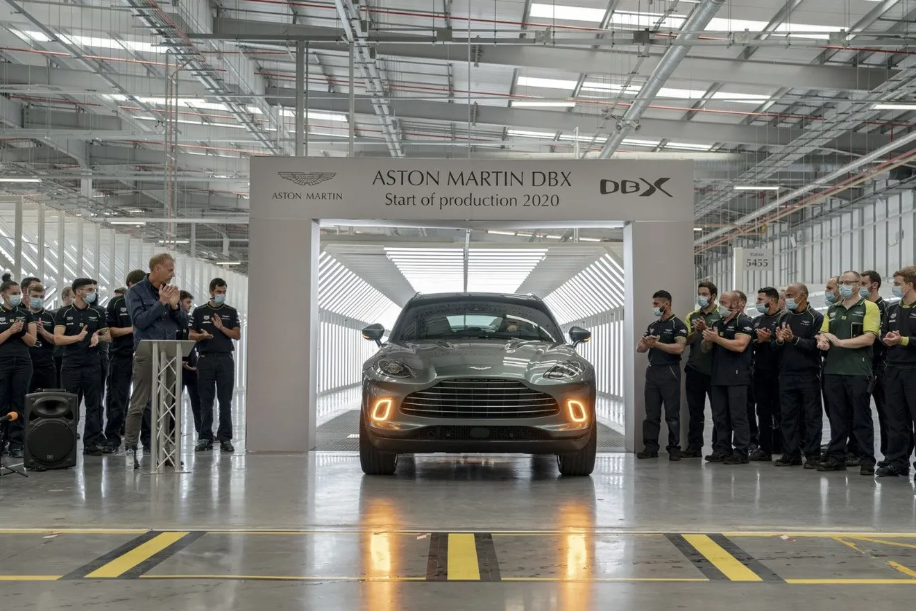 Comienza la producción del Aston Martin DBX, el modelo más importante de la gama