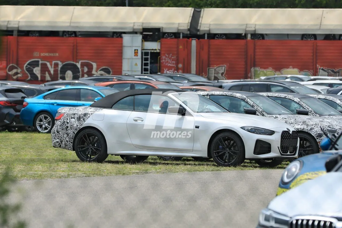 El nuevo BMW Serie 4 Cabrio 2021 alcanza la fase de pre-producción