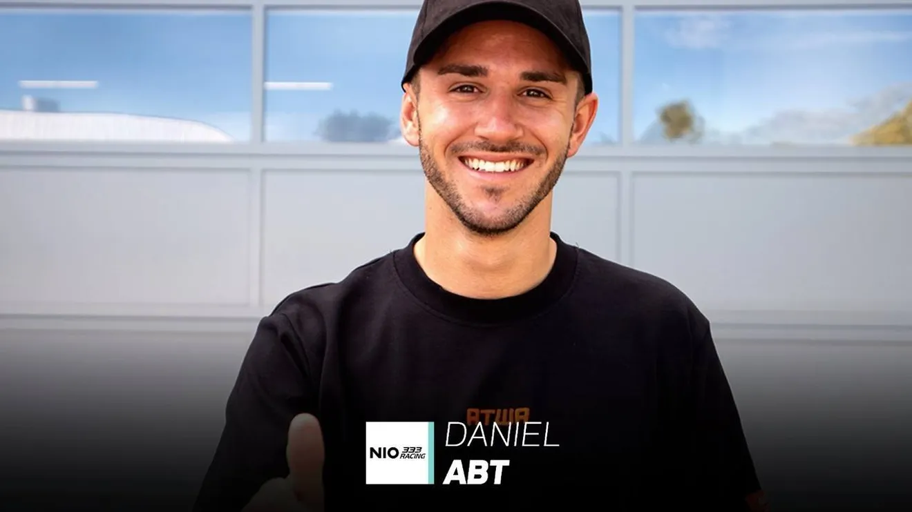 Daniel Abt regresa a la Fórmula E de la mano de NIO 333