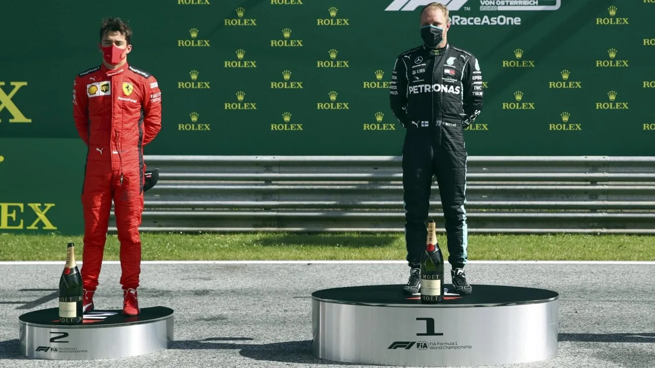 La FIA reprende a Ferrari y Mercedes tras romper Leclerc y Bottas el protocolo anticovid