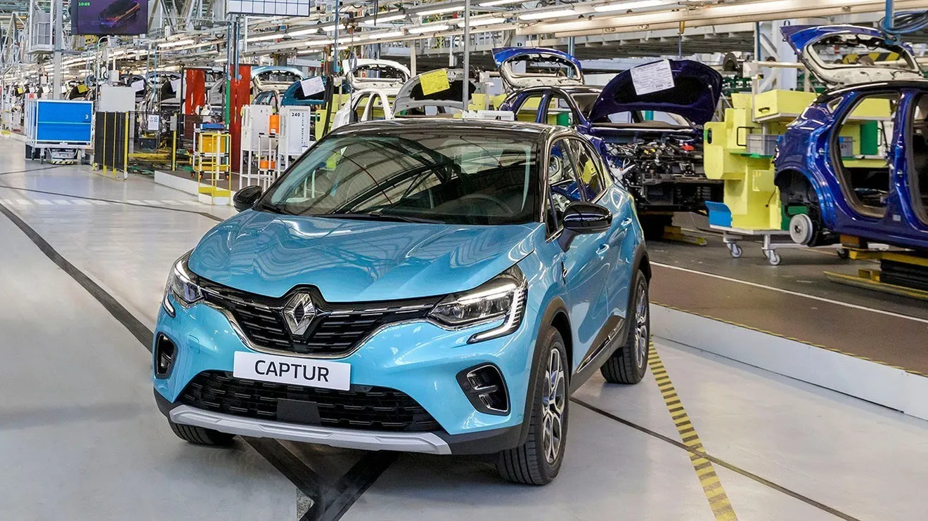 La producción de vehículos en España mejora levemente en junio de 2020