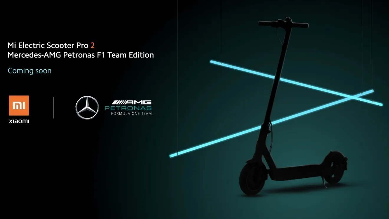 ¿Qué tienen en común Mercedes F1 y Xiaomi? ¡Un Mi Electric Scooter Pro 2!