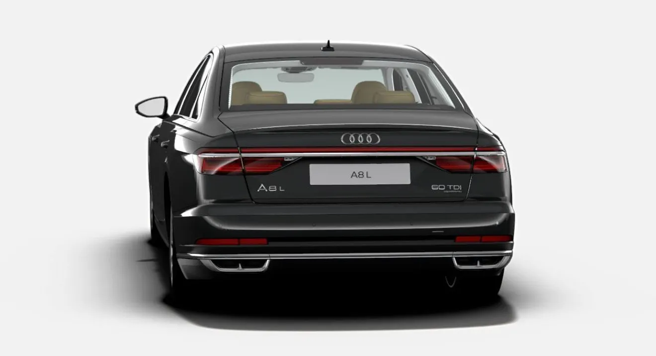 Cae el Audi A8 60 TDI quattro, la berlina de lujo dice adiós al potente V8 diésel