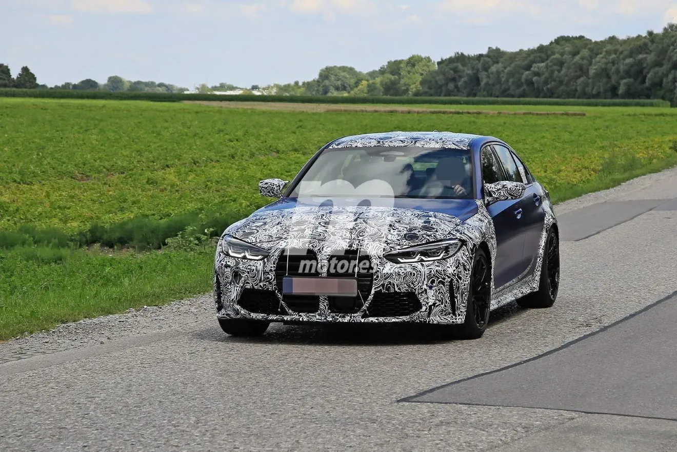 La nueva generación del BMW M3, más destapada en los prototipos de pre-producción