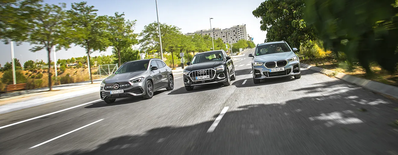 Comparativa Mercedes GLA, BMW X1, Audi Q3, cuestión de matices (con vídeo)