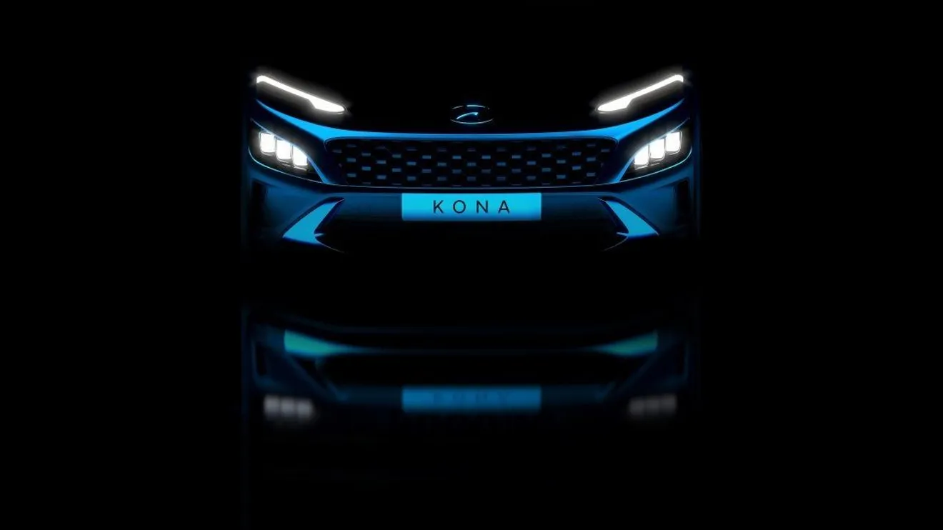 Hyundai Kona 2021, la marca coreana anuncia tres teasers del esperado facelift