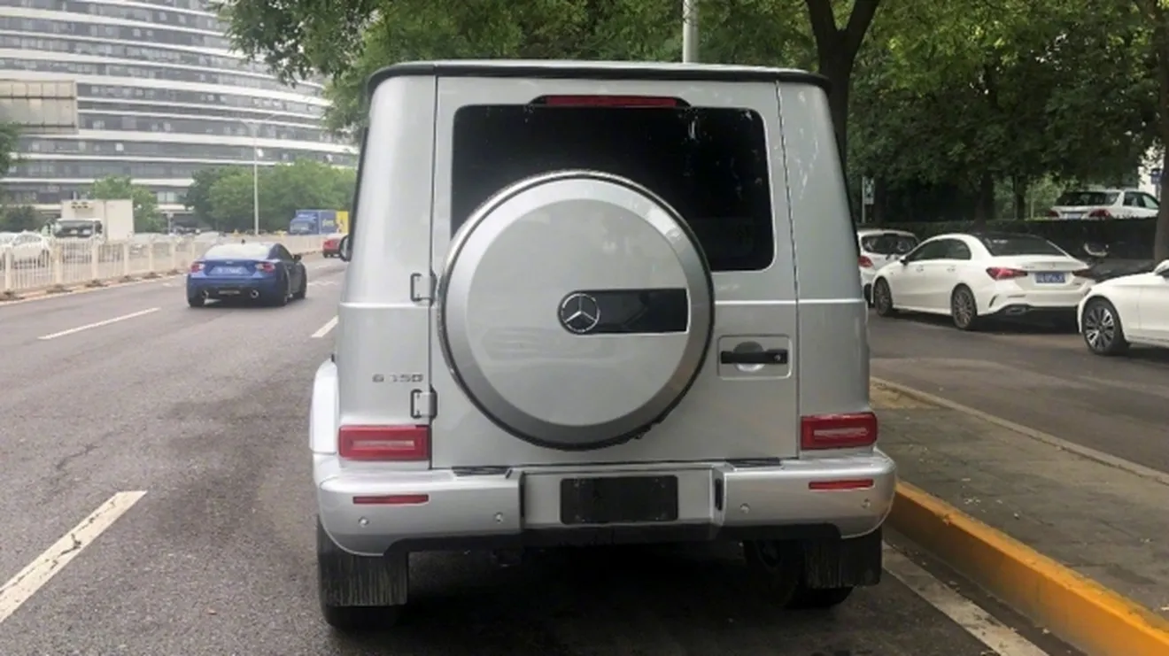 Mercedes G 350 - foto espía posterior