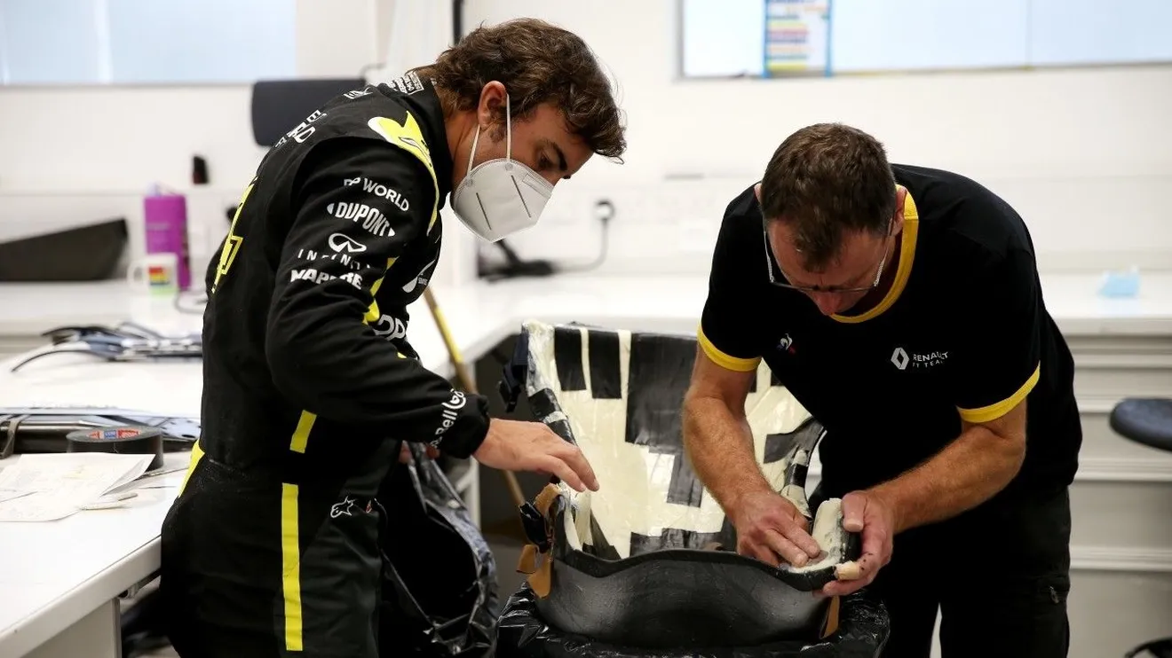 Así fue el primer día de trabajo de Fernando Alonso en Renault