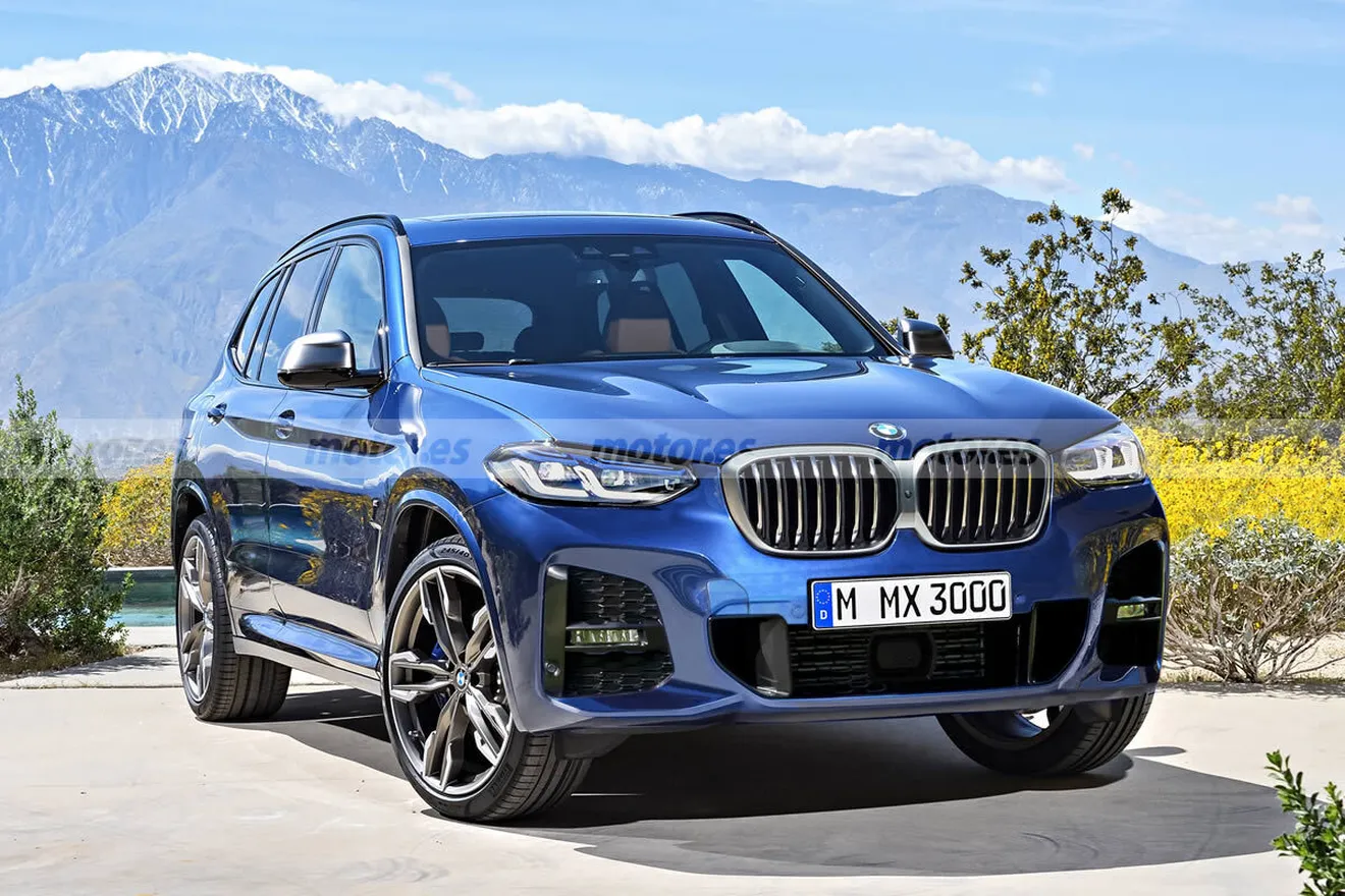 Nuevo adelanto del facelift que BMW prepara para el X3, llegará a finales de 2021