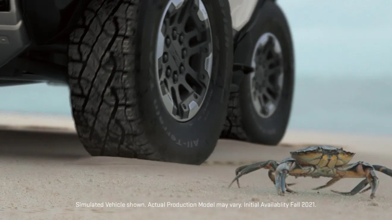GM desvela el ‘Modo cangrejo’ del nuevo Hummer y revela su fecha de presentación