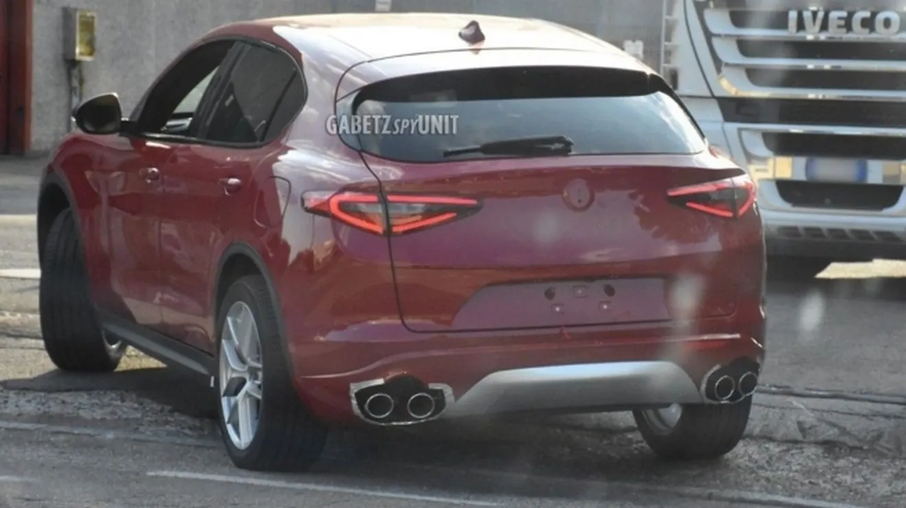 Maserati Grecale - foto espía posterior