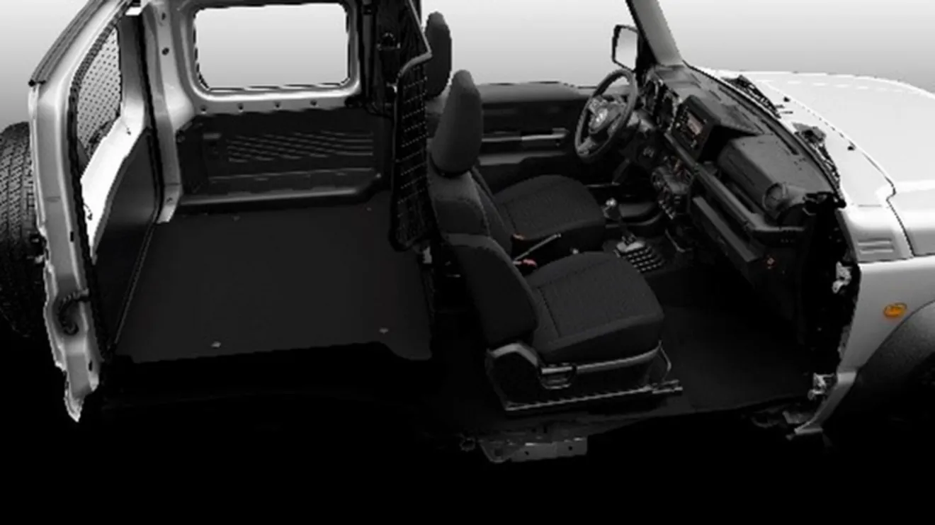Suzuki Jimny Comercial Ligero - interior