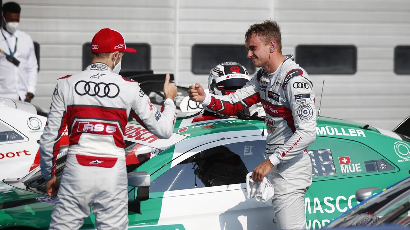 Nico Müller amplía su liderato del DTM con un cómodo triunfo en Nürburgring
