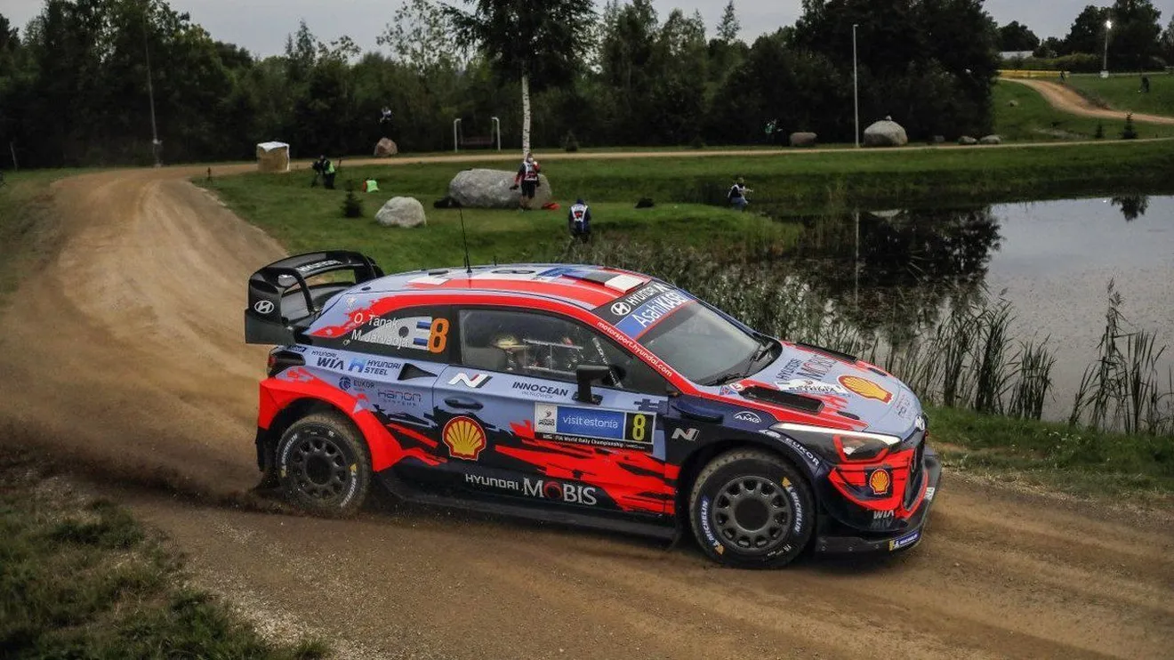 Ott Tänak lidera el triplete provisional de Hyundai en el Rally de Estonia