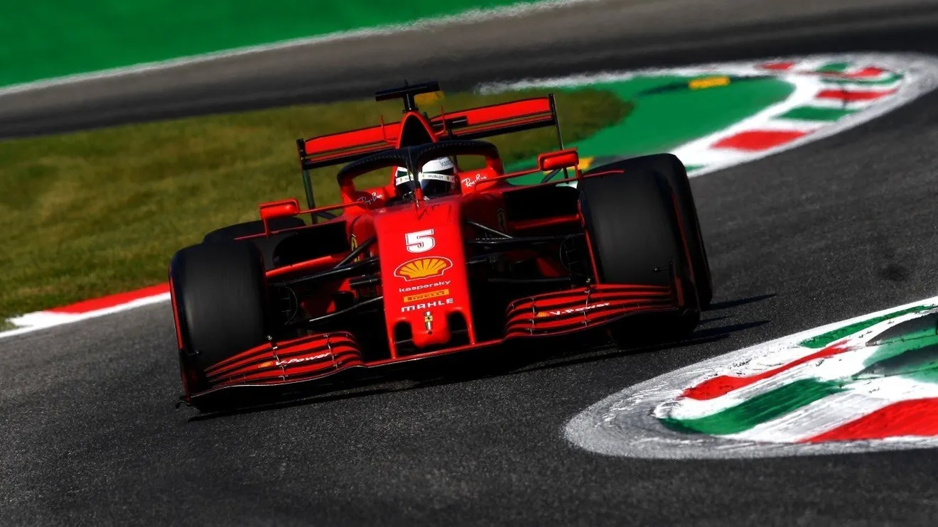 Vettel, tercer peor resultado de la historia de Ferrari en el GP de Italia