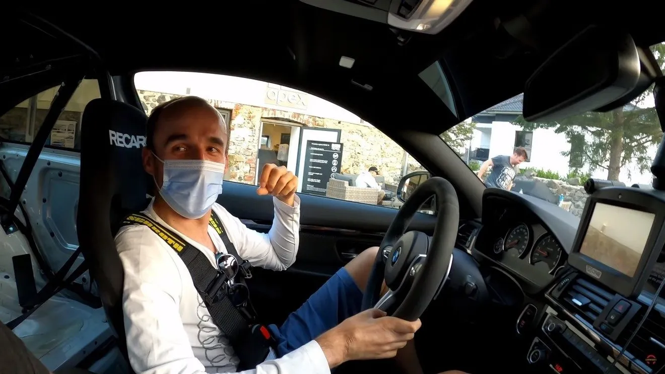 Kubica da espectáculo con un BMW M4 en el Nürburgring: ¡Imperdible!