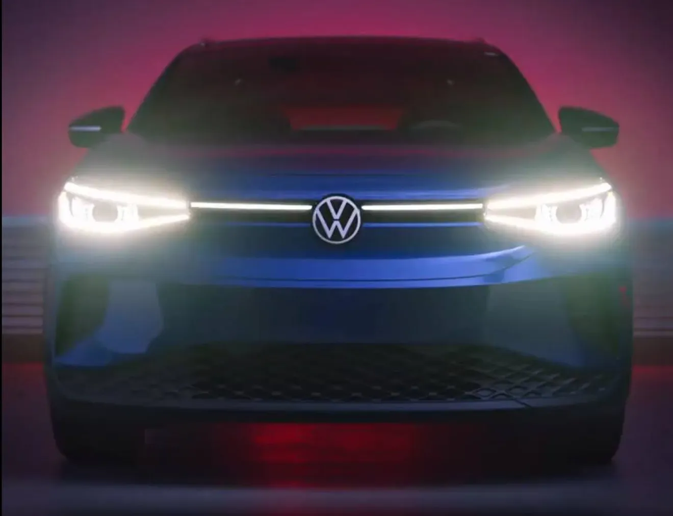 Volkswagen Estados Unidos desvela el frontal del nuevo ID.4 en un teaser más