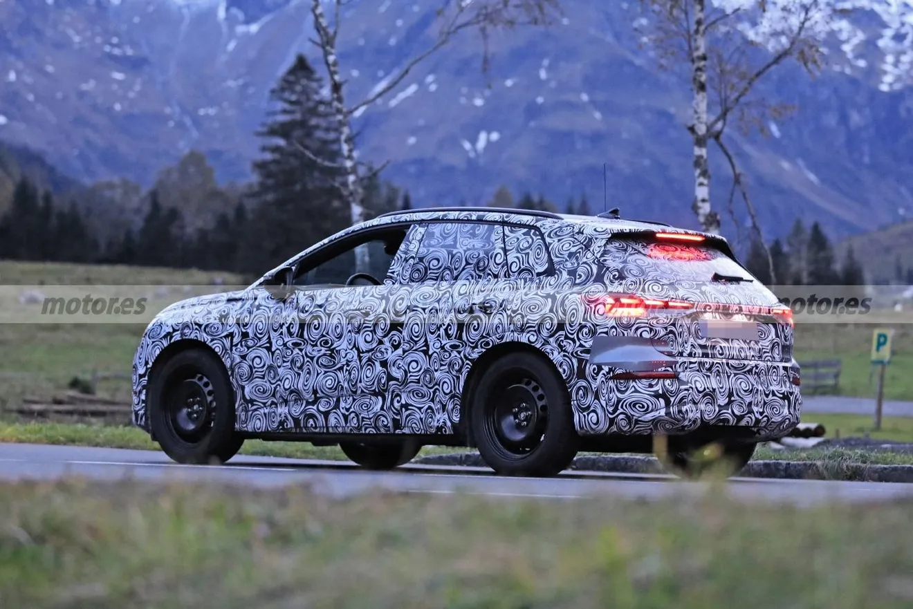Foto espía Audi Q4 e-tron 2021 - exterior