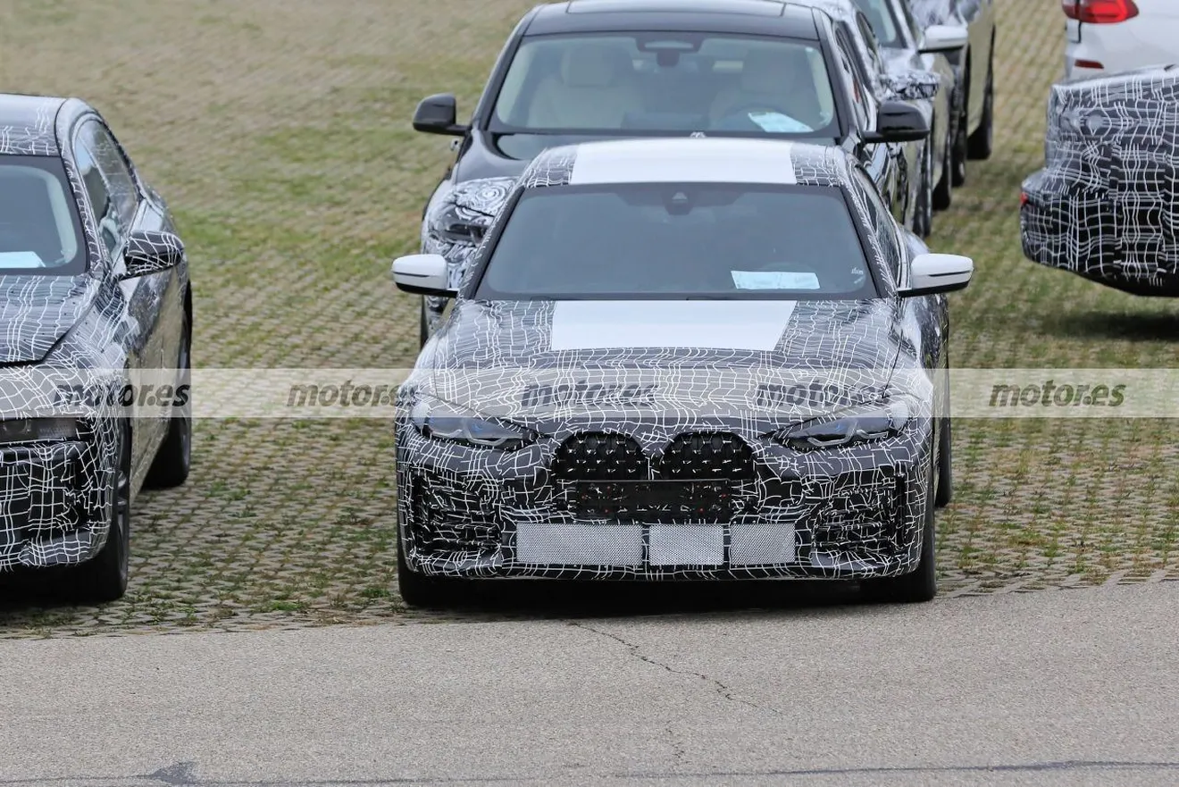 Nuevas fotos espía del BMW Serie 4 Gran Coupé 2021 destapan algunos detalles