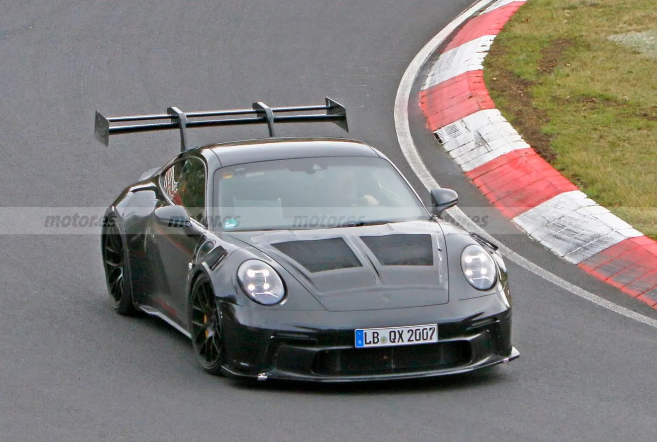 El nuevo Porsche 911 GT3 RS 2022 ya está rodando en Nürburgring