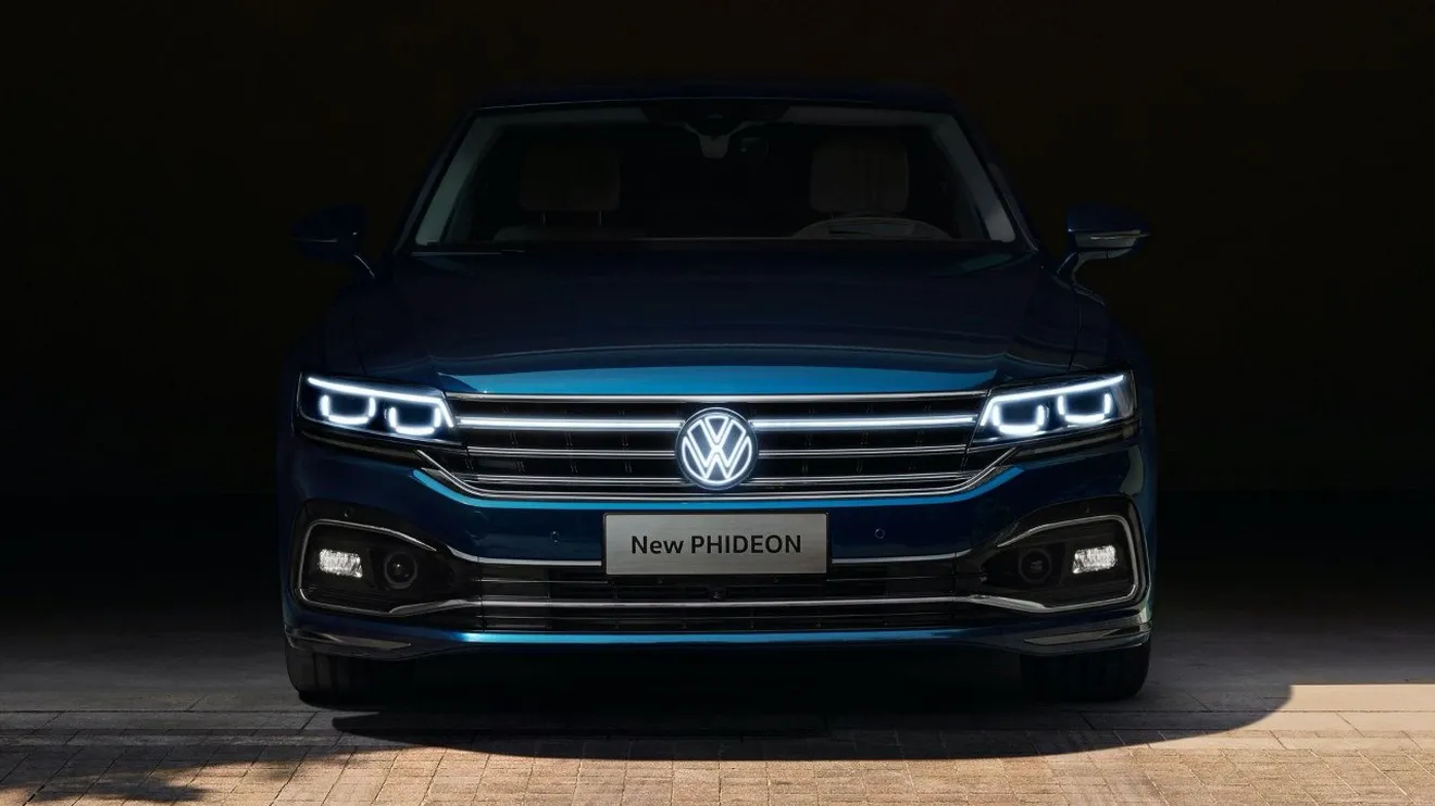 El Volkswagen Phideon estrena actualización y pierde la mayoría de sus motores