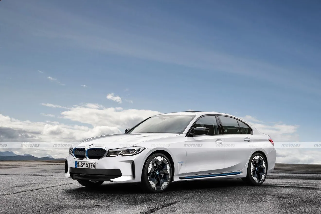 BMW Serie 3 EV 2022, el rival eléctrico que competirá con el Tesla Model 3 en China