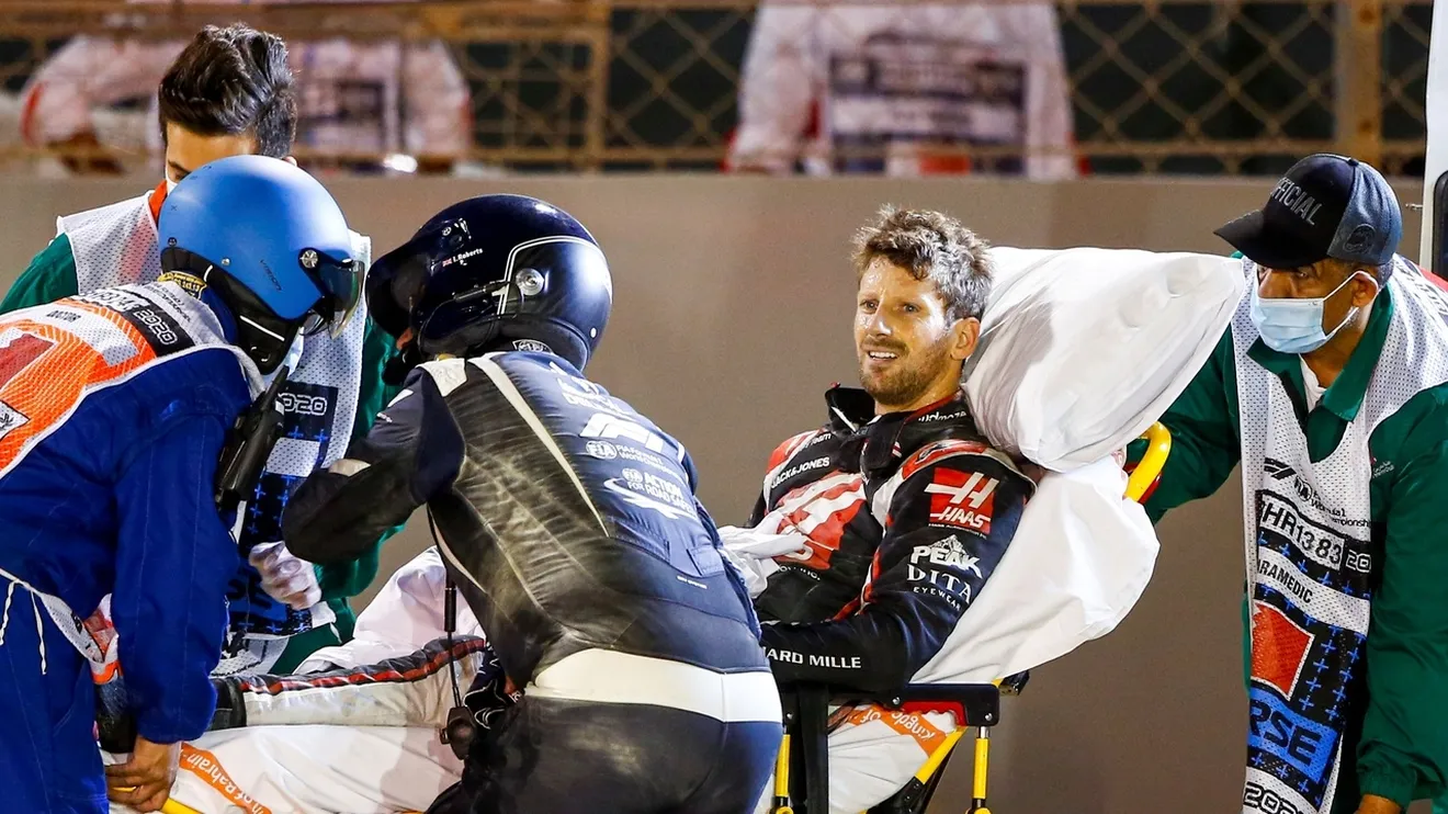 La F1 se defiende de las críticas de Ricciardo tras la emisión del accidente de Grosjean