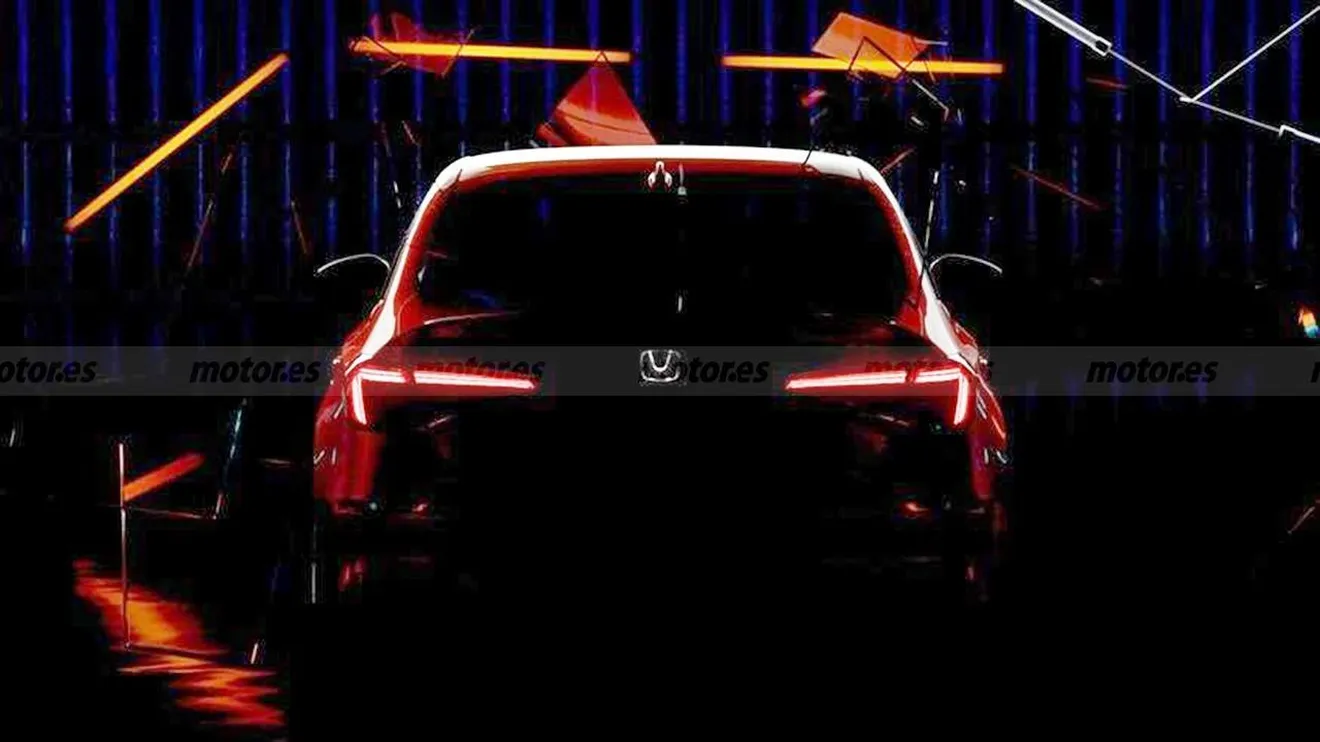 Un teaser anuncia el debut del nuevo Honda Civic Sedán Prototype 2022
