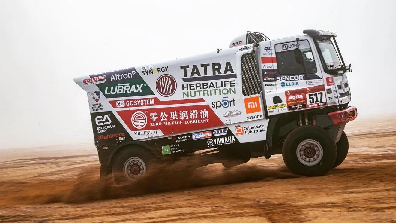 Ignacio Casale cambia el quad por un camión Tatra en el Dakar 2021