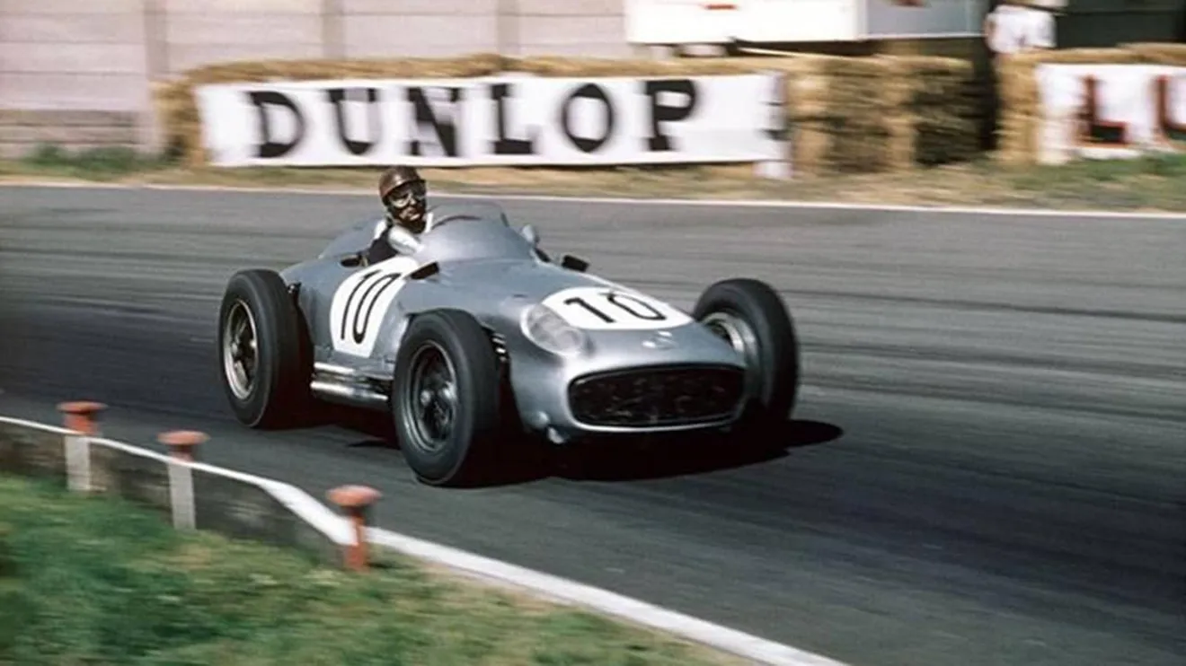 Mercedes fue protagonista en la Fórmula 1 en los año 1954 y 1955