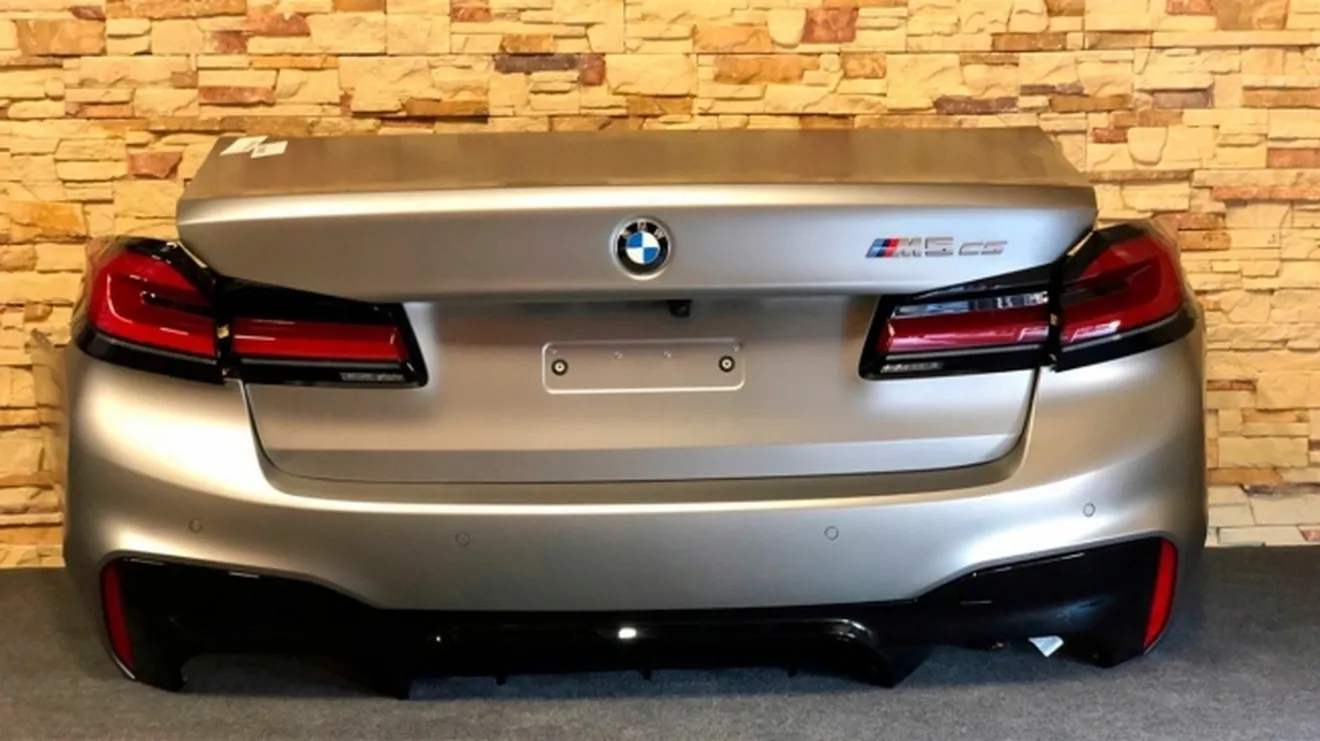 BMW M5 CS 2021 - foto espía posterior