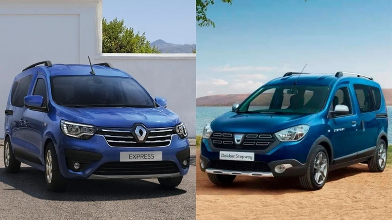 Renault Express y Dacia Dokker