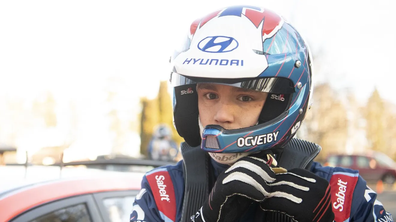 Ole Christian Veiby, al Rally de Monza con un Hyundai i20 WRC Coupé