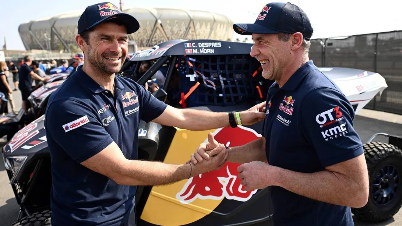 Cyril Despres quiere correr el Dakar 2023 con un buggy de hidrógeno