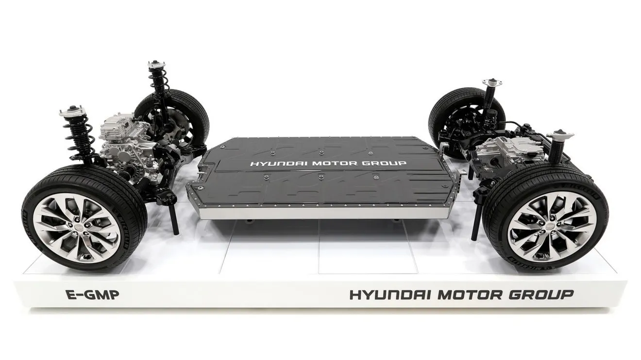 Foto plataforma e-GMP de Hyundai