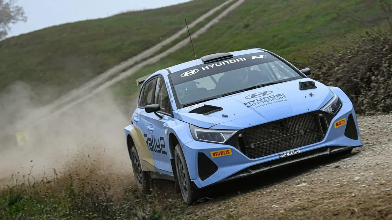 Ott Tänak también participa en los primeros test del Hyundai i20 N Rally2