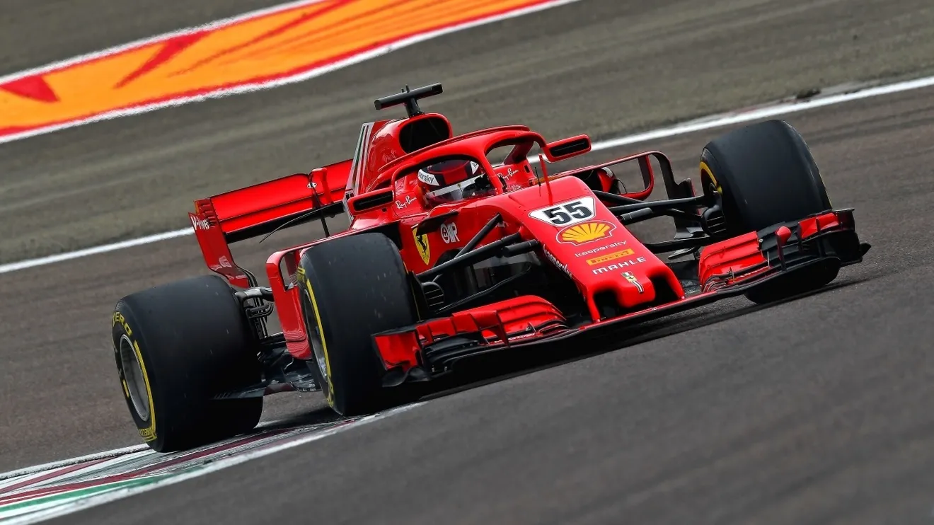 Carlos Sainz en vídeo: así fue su primer día de test con Ferrari