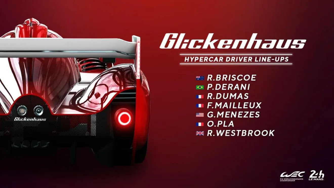 Glickenhaus selecciona siete pilotos para el WEC: ¡Empieza el juego!