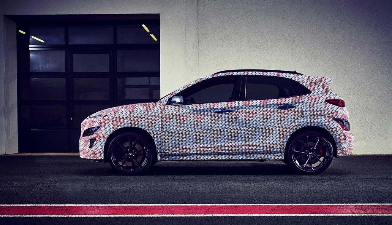 Teaser del Hyundai Kona N 2021