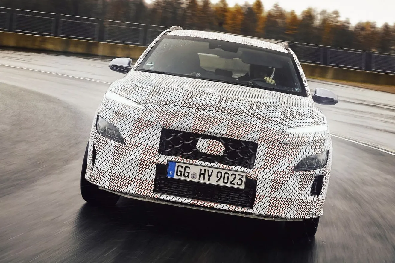 Nuevo teaser del Hyundai Kona N 2021, el primer SUV de altas prestaciones de la marca
